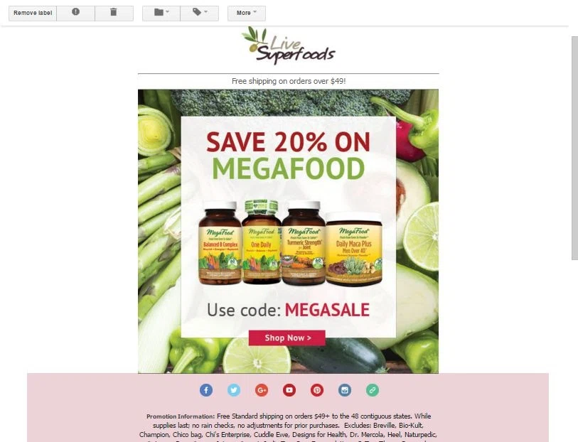 Popular Stores With Coupons Live Superfoods is a great place to find the natural foods, supplements and products for healthy living for you and your family. Raw and vegan superfoods, such as acai, fruits and berries, juices and nuts, oils and seeds, sea vegetables and more are waiting to boost your .