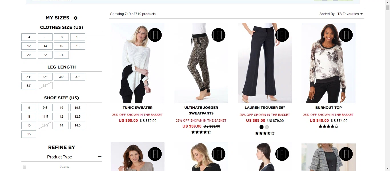 Long tall sally coupon code