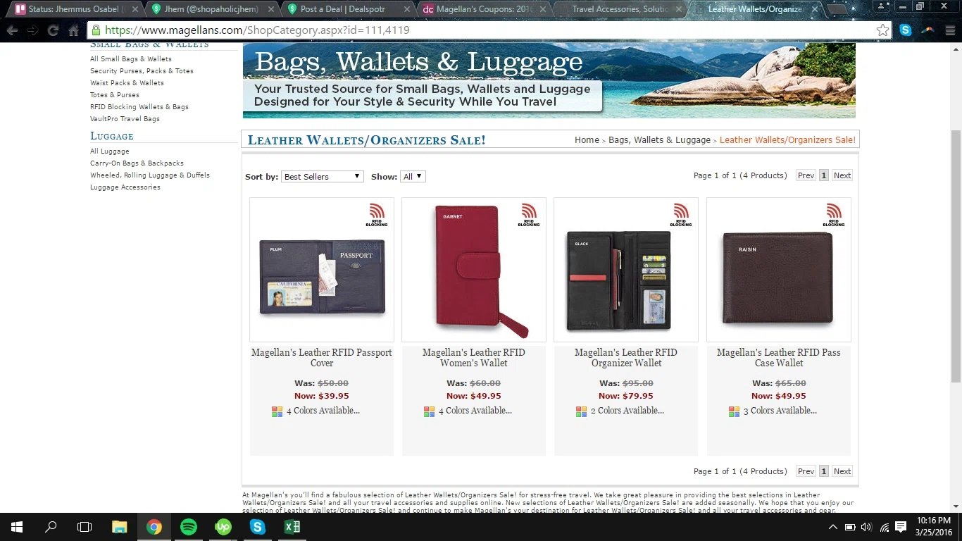 Magellan coupons