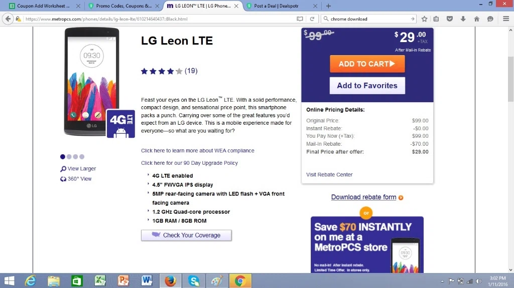 Discount coupons for metro pcs phones