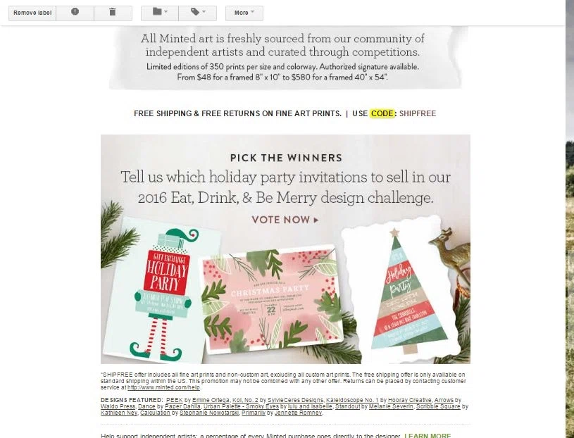 Minted coupon code