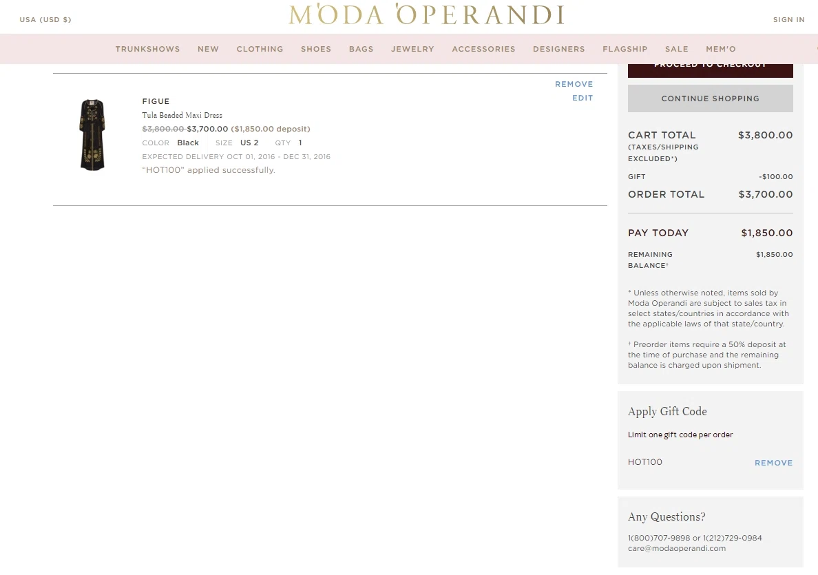 Moda operandi coupon code