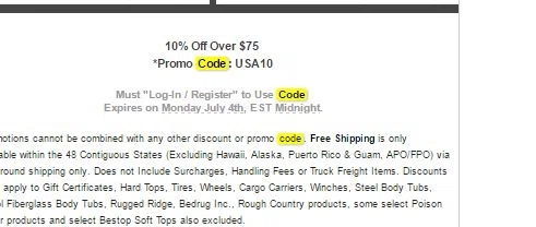 Nates 4x4 coupon code