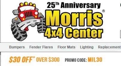Morris 4x4 Center Coupon Codes & Promo Codes