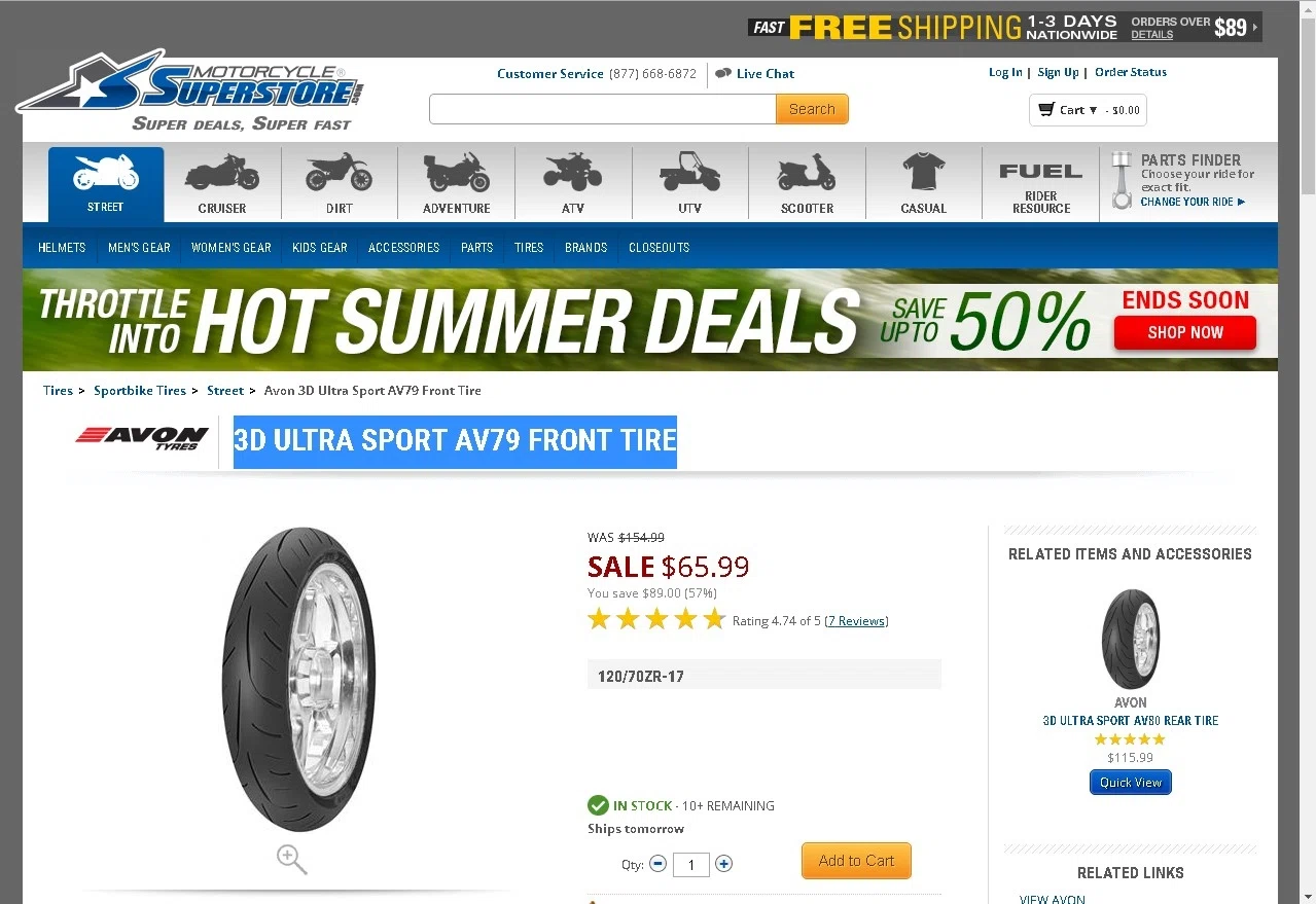 Coupons for motorcycle superstore