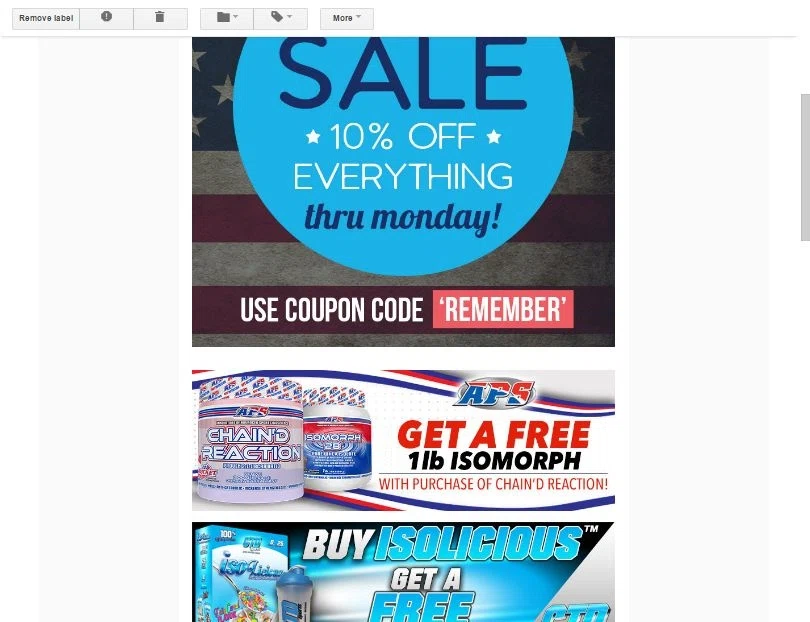 Supplement store discount code My Supplement Store's latest offers are just waiting for you. Go for it. Add comment. Terms & Conditions. Follow this store to get the best deals. A good deal can make your day better! A1 Supplements 46 Coupon Codes. SameDaySupplements 50 .
