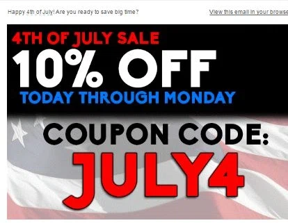 Discount coupons for supplement warehouse
