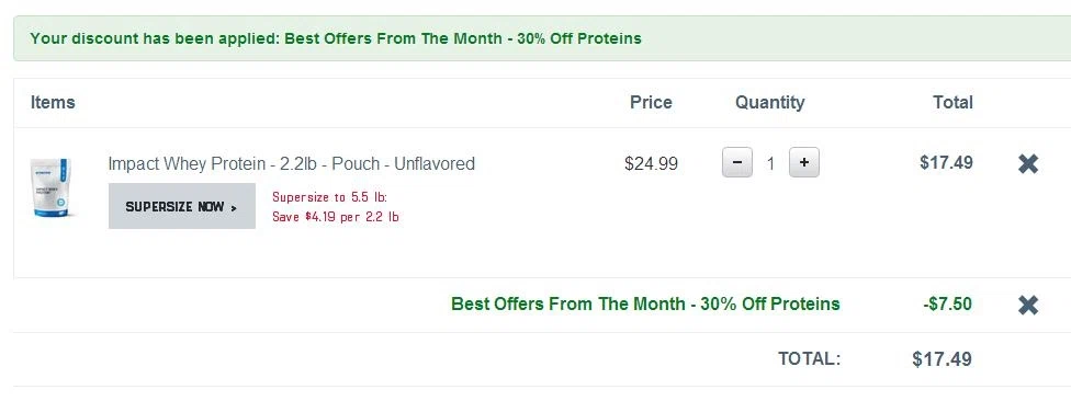 Trending Now New codes for Myprotein.com