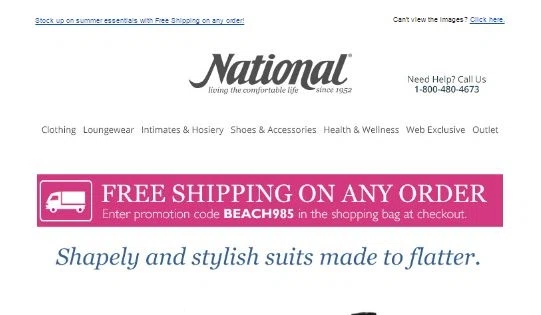 Shopnational com free shipping code Today's top ShopNational coupon: 25%off All Online Orders. Get 5 coupons for