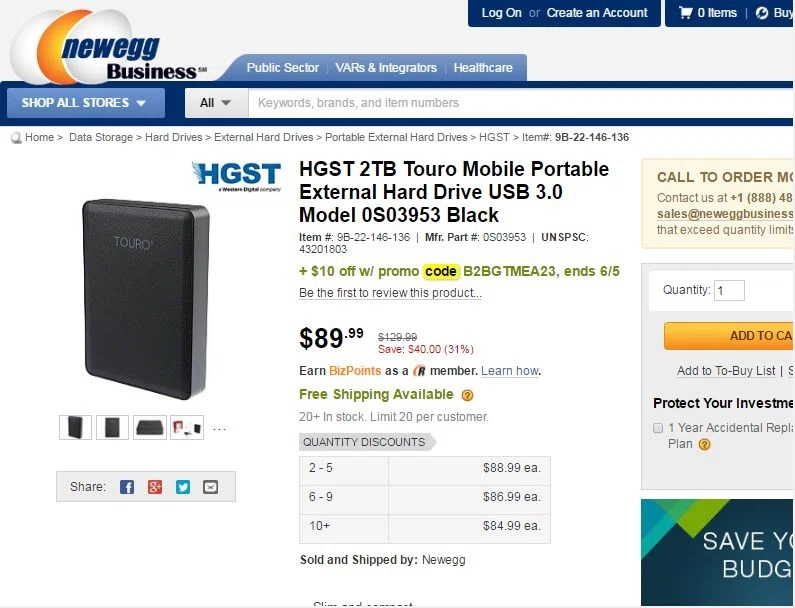 Newegg business coupons