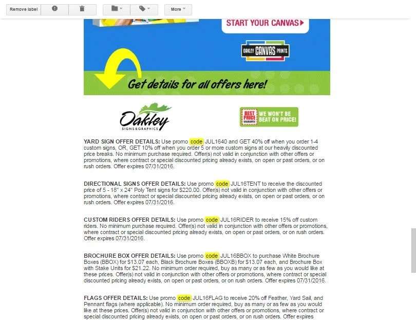Signs com coupon code