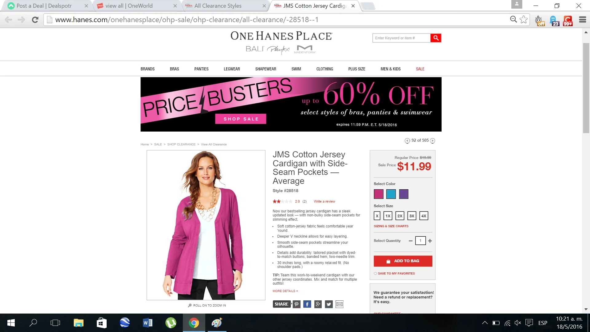 Expired One Hanes Place Coupons & Promo Codes There are 10 One Hanes Place coupon codes for you to consider including 4 coupon codes, and 6 sales. Most popular now: Up to 60% Off All Bali, Playtex & Maidenform Bras + Free Shipping. Latest offer: Free shipping with any bra purchase%(25).