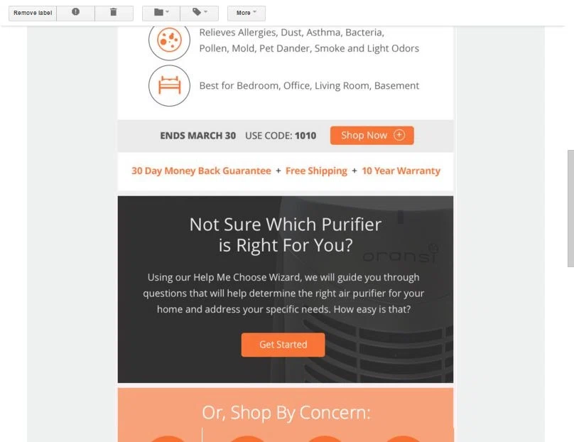 Oransi coupon code