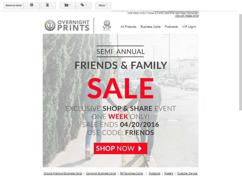 Overnight prints coupon code
