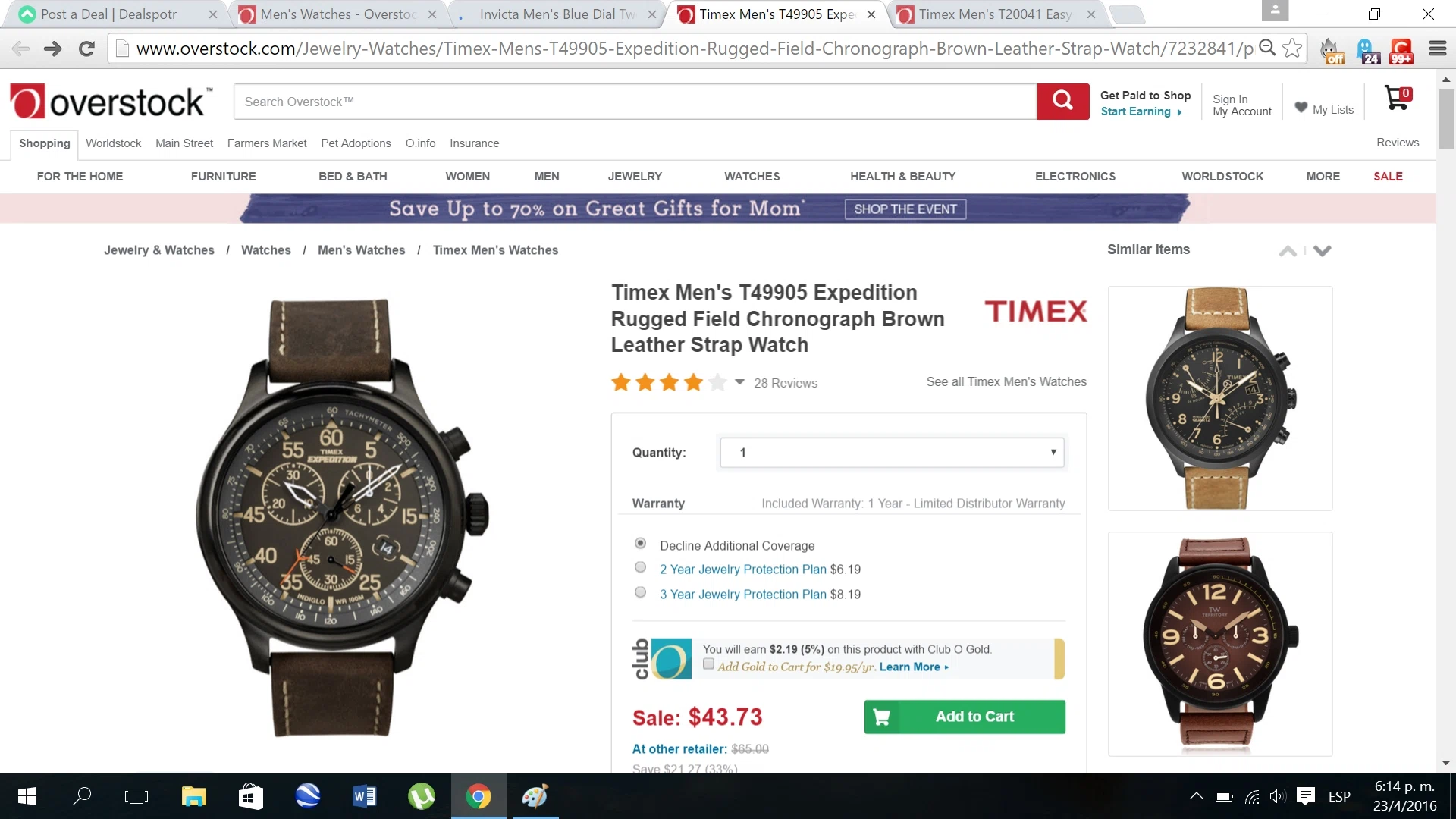 Timex coupon code