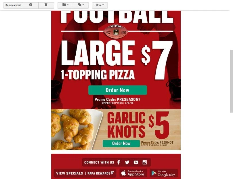 Mod pizza coupon code