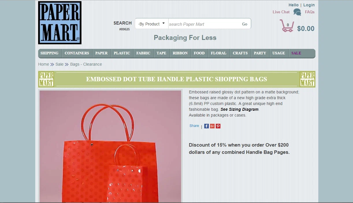 Dec 06, · Paper Mart is a 4th generation owned & operated family business. is our 96th year in business and our 19th year on the web. We pride ourselves in being the largest discount packaging supply company in the United States.4/4().
