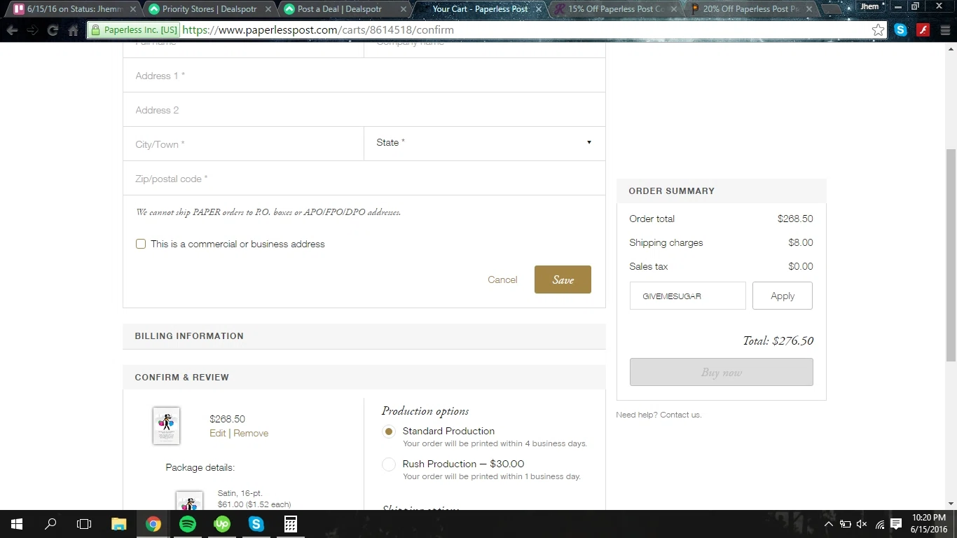 Paperless post coupon code