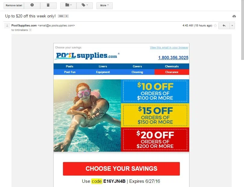 Vs swim coupon code