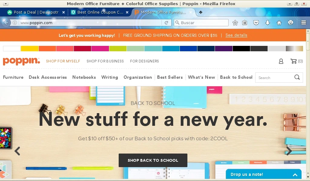 Poppin coupon code