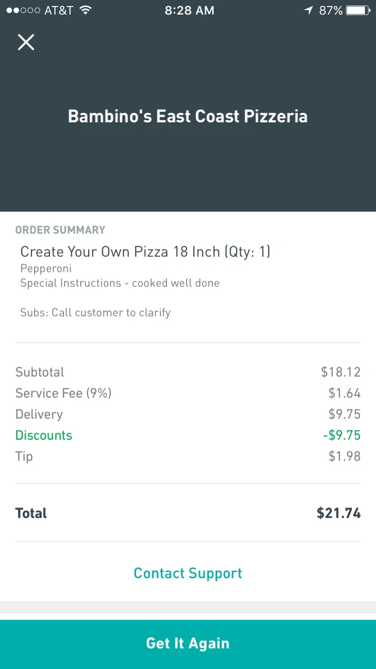 Postmates coupon code