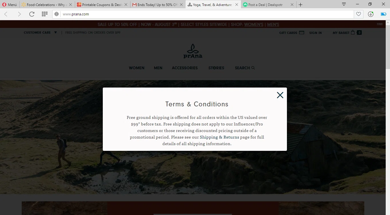 Prana coupon code