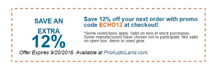 Moog audio coupon code