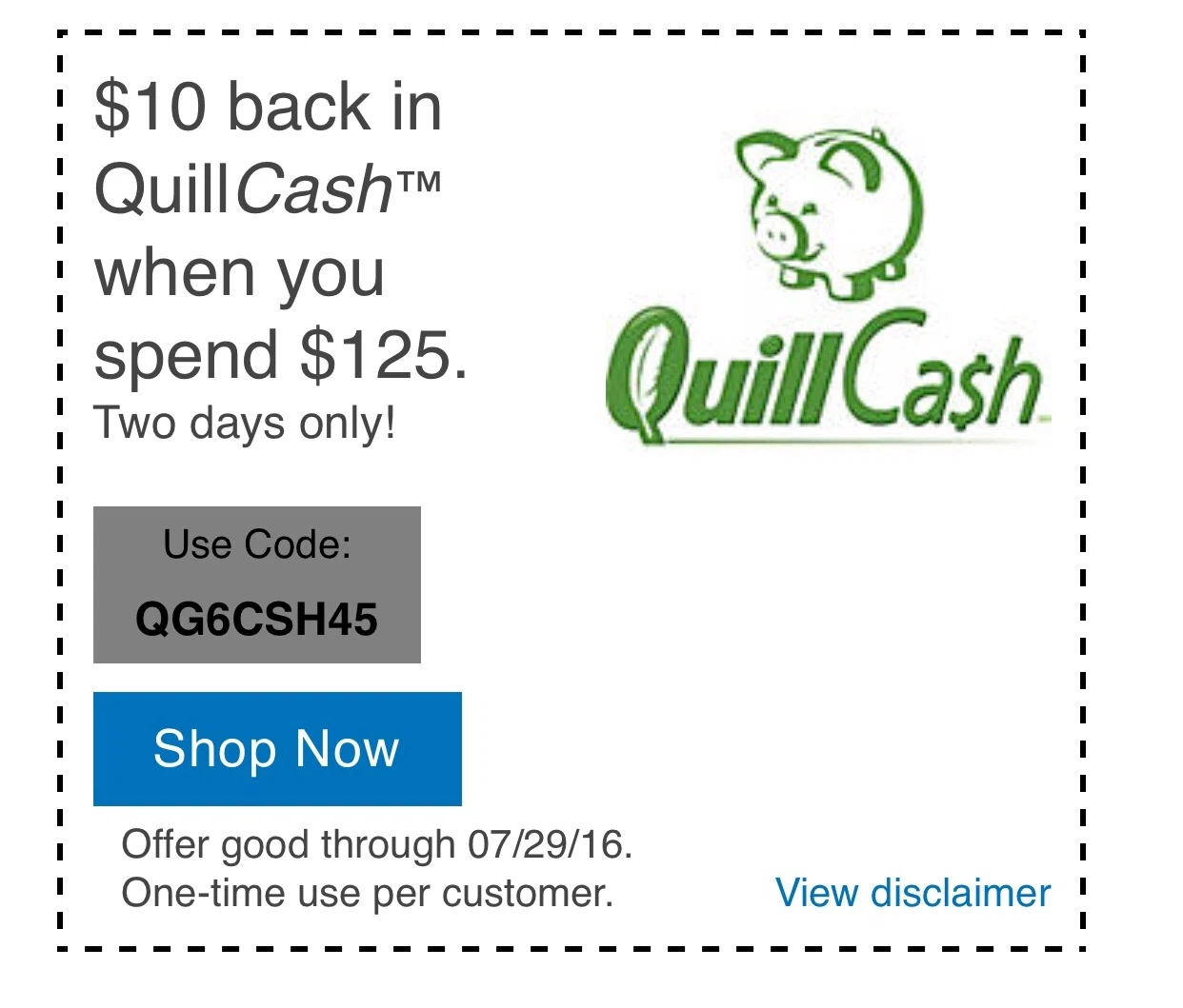 Quill coupon code