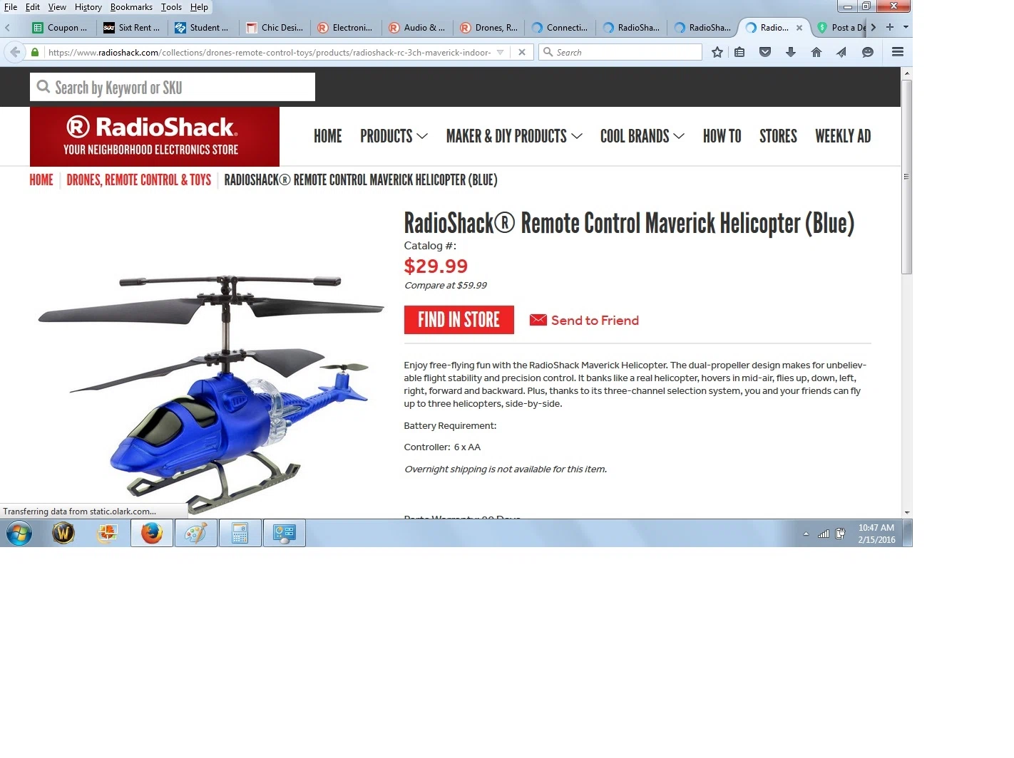 Maverick helicopter coupons