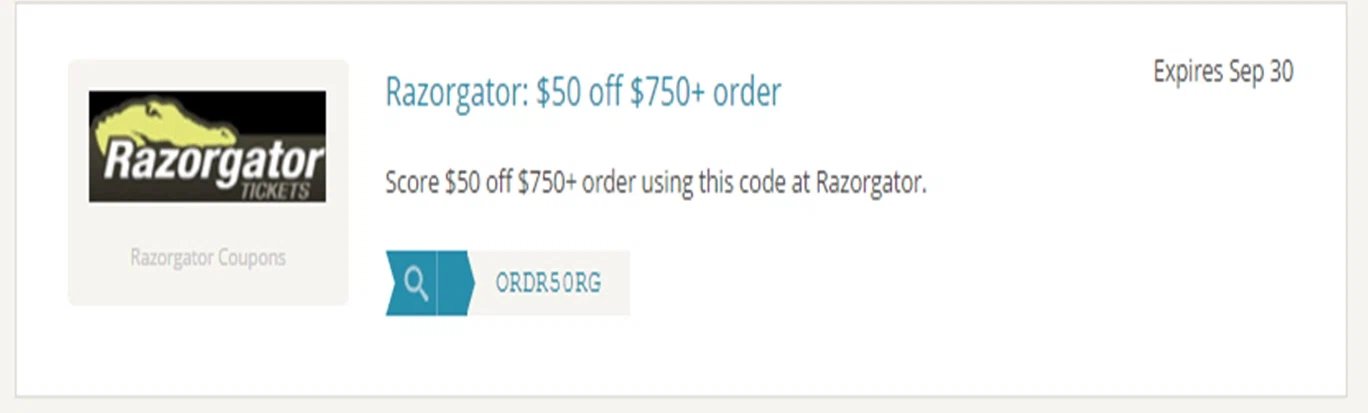 Razorgator coupon code