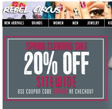 Rebel circus coupon code