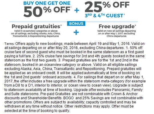 Royal caribbean coupon code