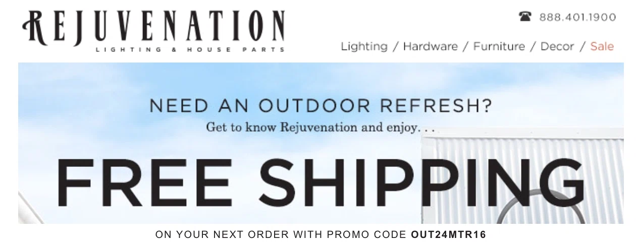 Rejuvenation coupon code