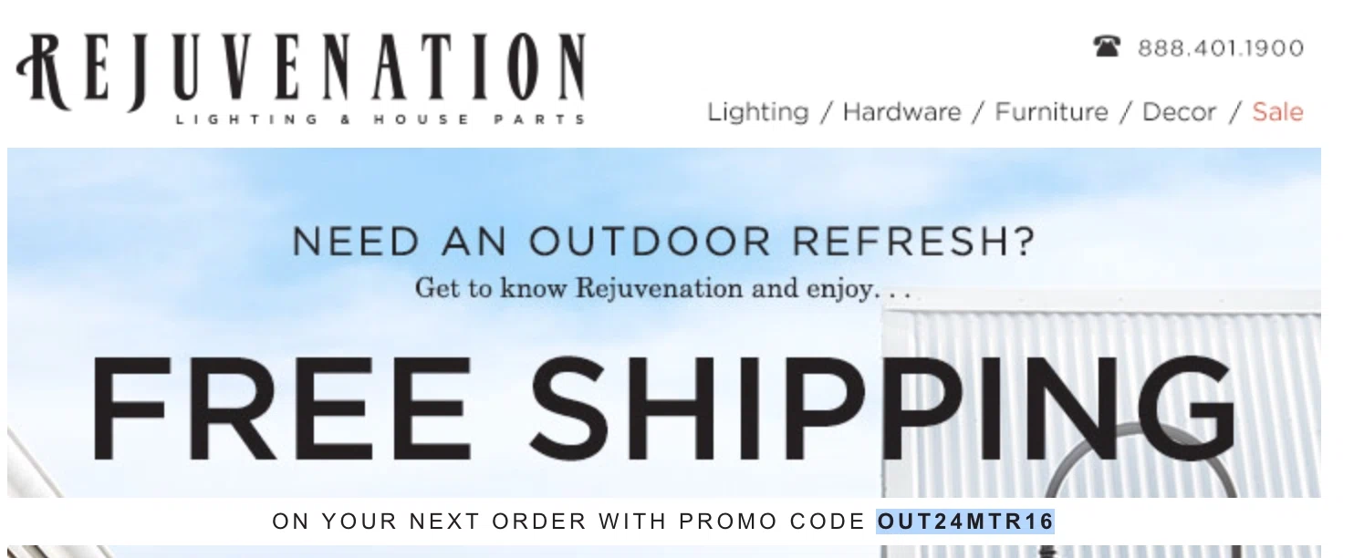 Rejuvenation promo code free shipping available Rejuvenation coupons on motingsyti.tk Top Promo Code: Get 75% Off Code. Save more with motingsyti.tk coupon codes and discounts in December Top. Free Shipping is Available on All Online Orders. This coupon is selected just for you. Come for it and save.