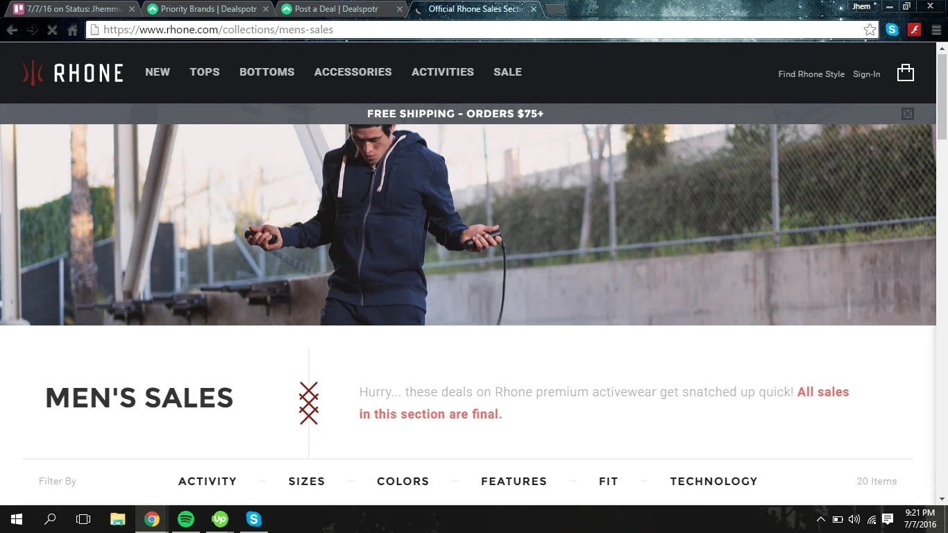 Rhone coupon code