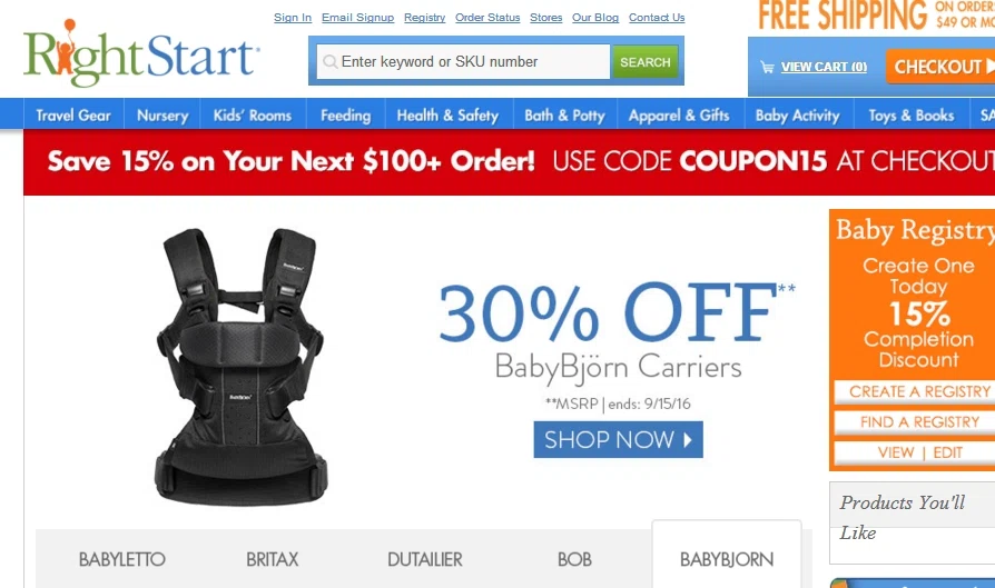 babybjorn coupon code