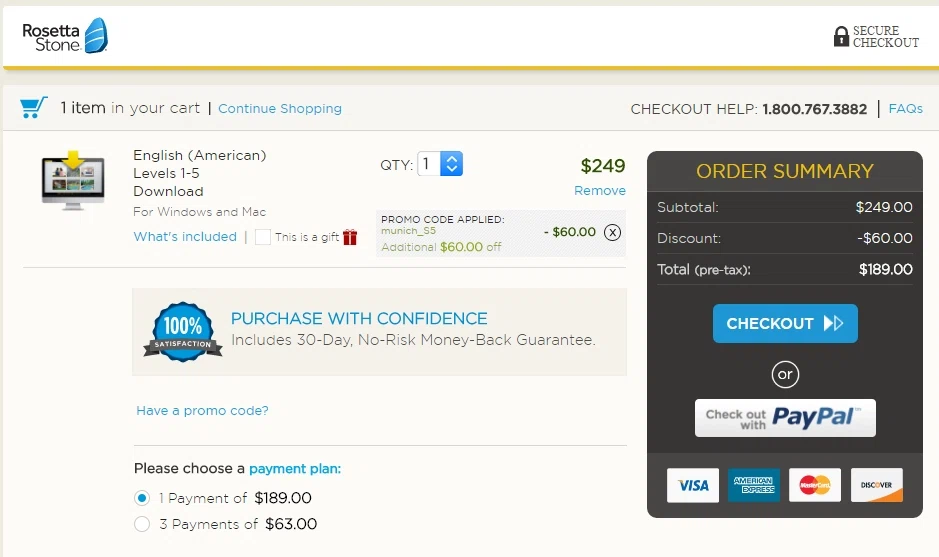 Rosetta stone coupon code