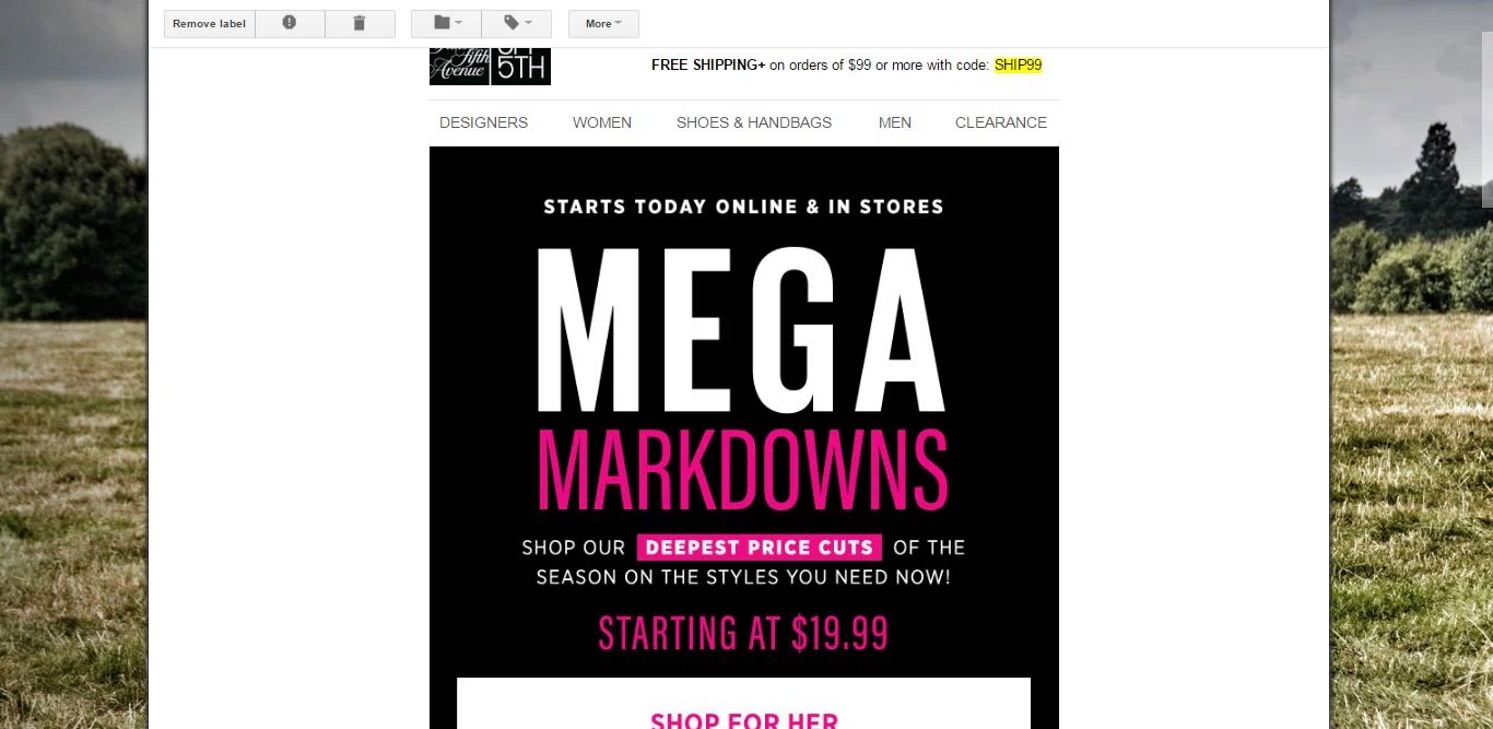 Avenue free shipping coupon code