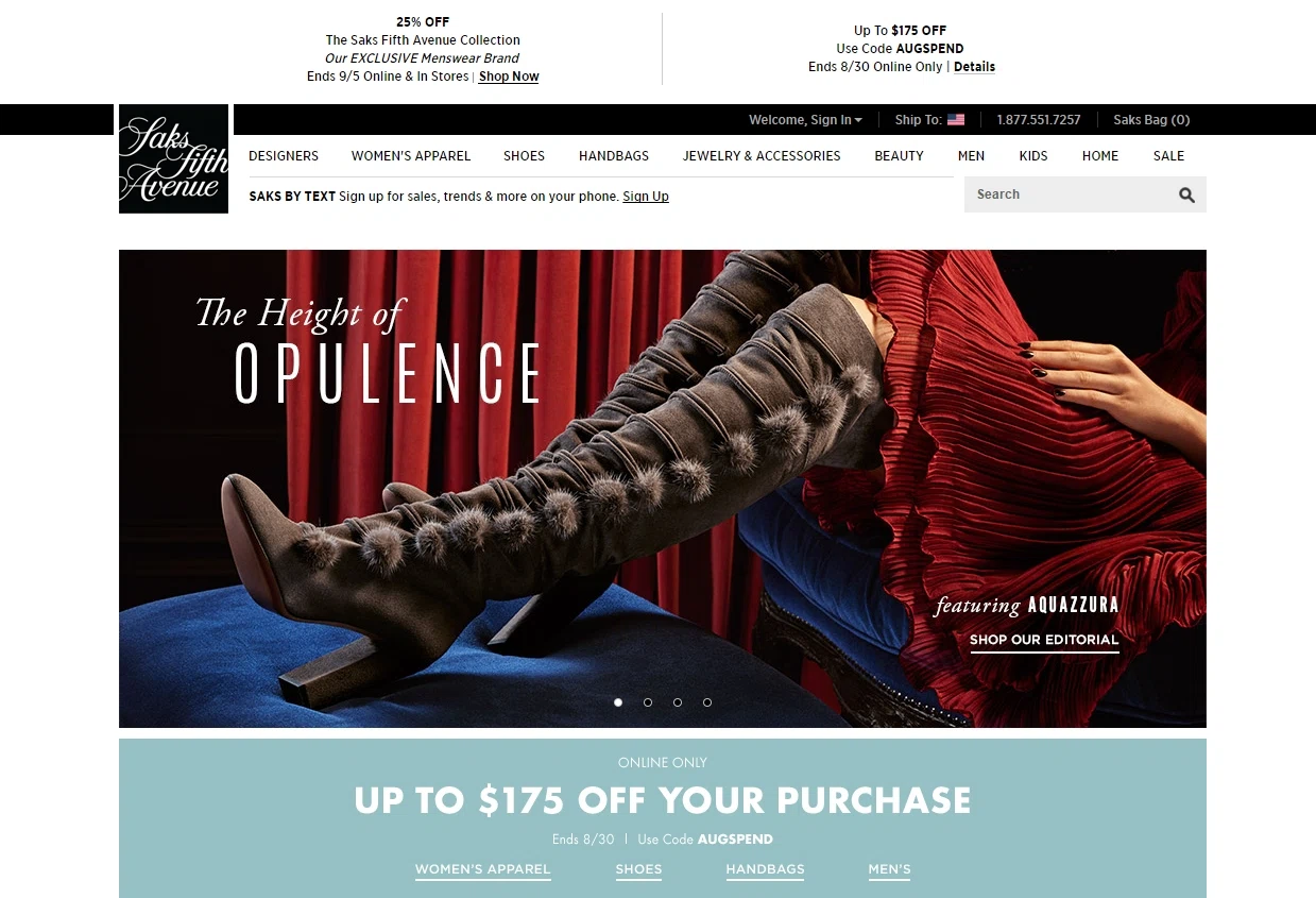 Saks fifth avenue coupons 2019