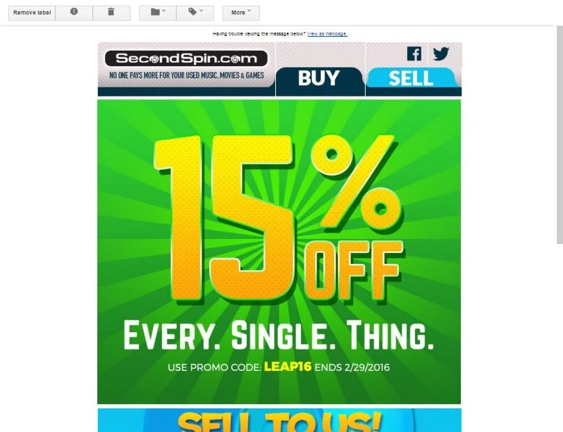 Second spin promo code As coupon experts in business since , the best coupon we have seen at download-free-daniel.tk was for 50% off in October of Sitewide coupons for download-free-daniel.tk are typically good for savings between $1 and $/5(6).