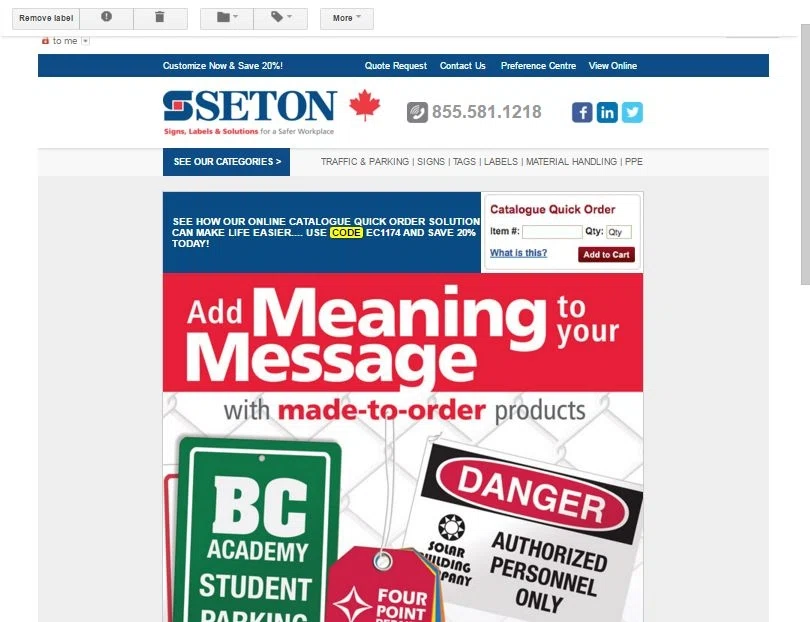 Seton coupon code
