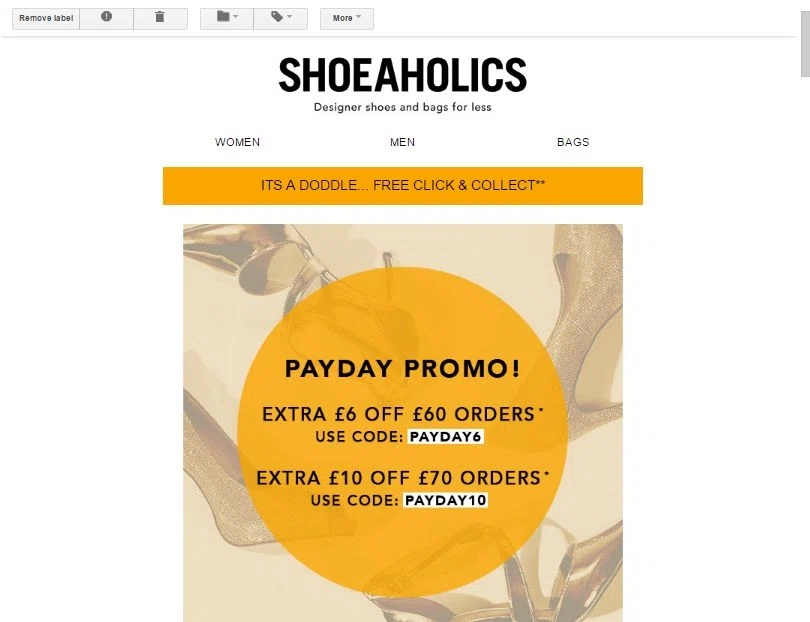 Top Categories Shoppers looking for Shoeaholics also liked these coupons