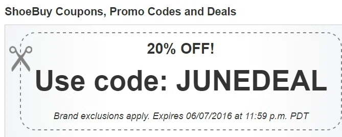Coupon code for shoebuy com