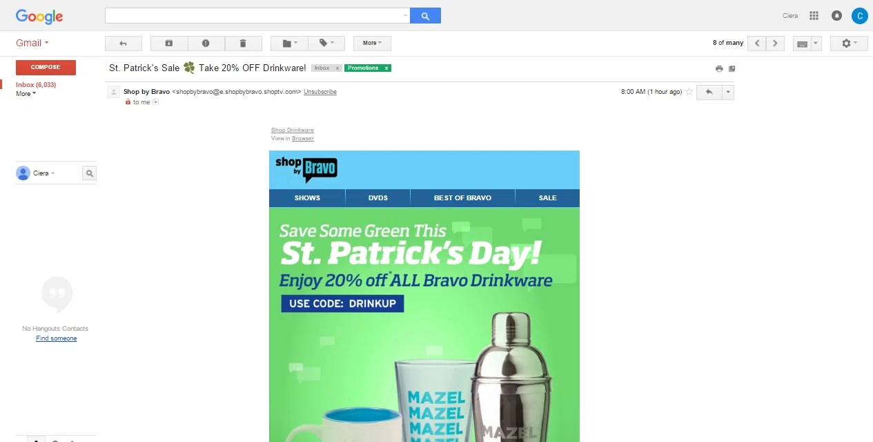 Bravo coupon code