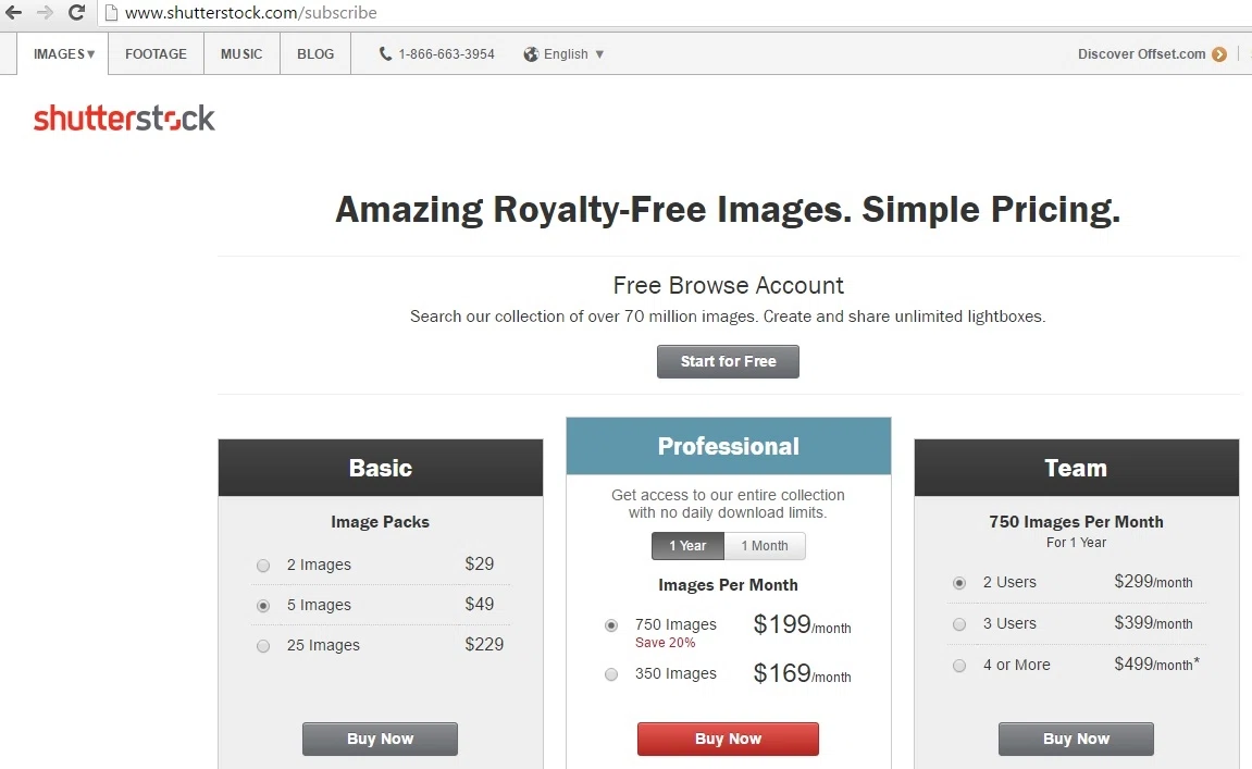 Shutterstock coupon code