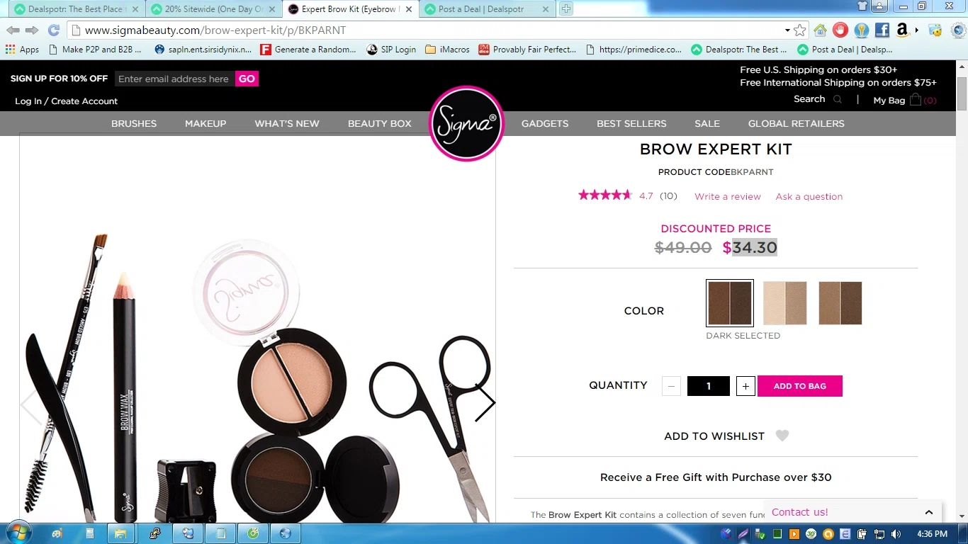 Sigma beauty coupon code