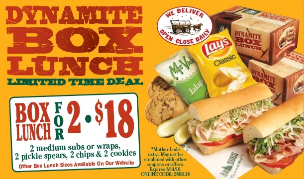 Silver mine subs online coupons
