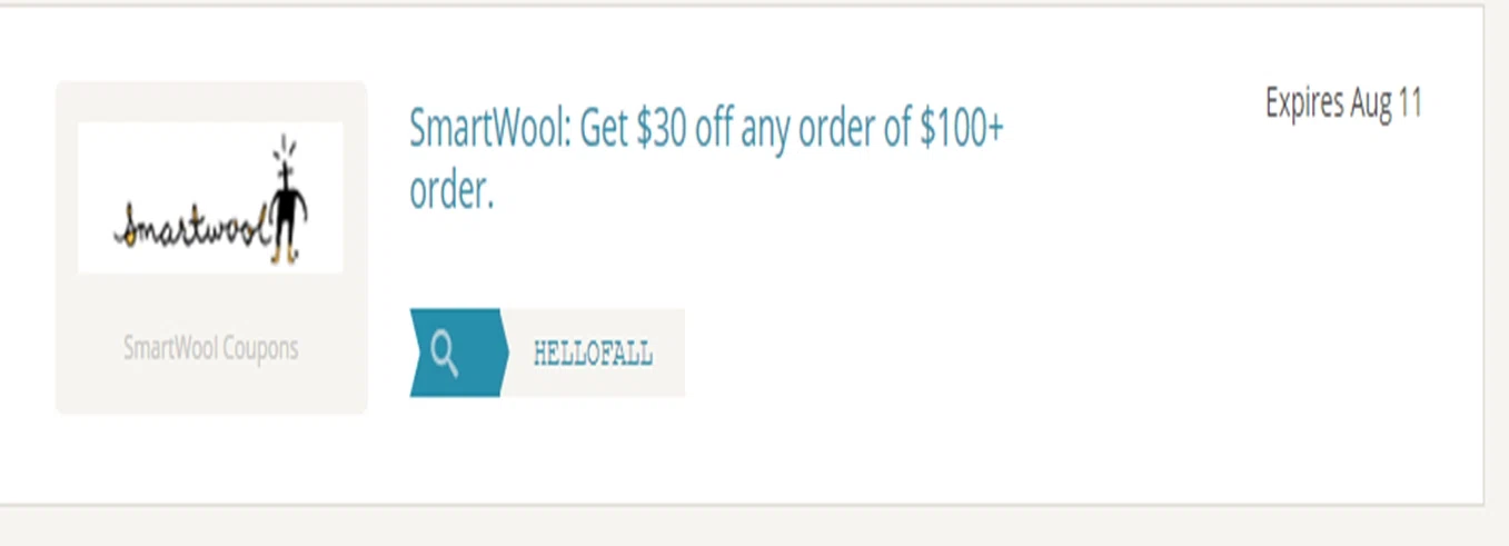 Smartwool coupon code