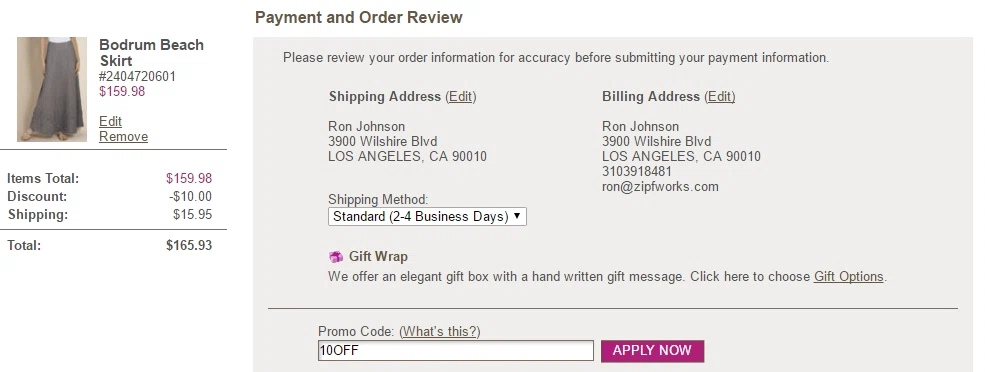 Discount coupons for soft surroundings