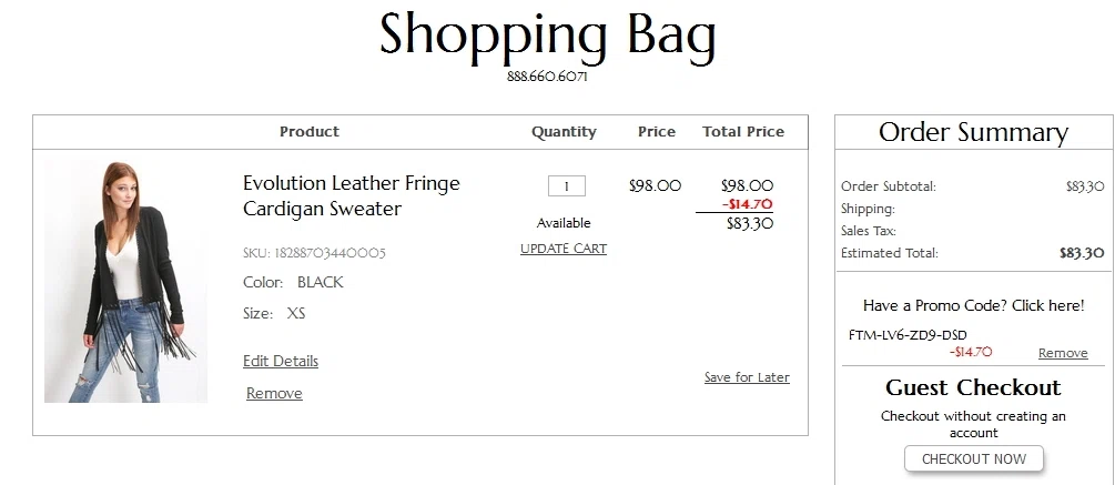 South moon under coupon code